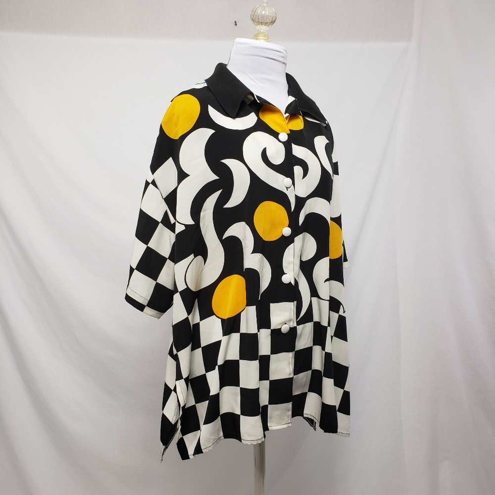 80s Checkerboard & Swirl & Block Party Baddie 14 - Picture 6 of 8